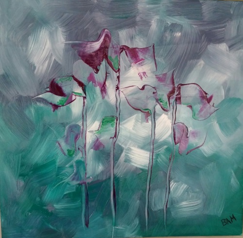 PurpleAbstractFlowers