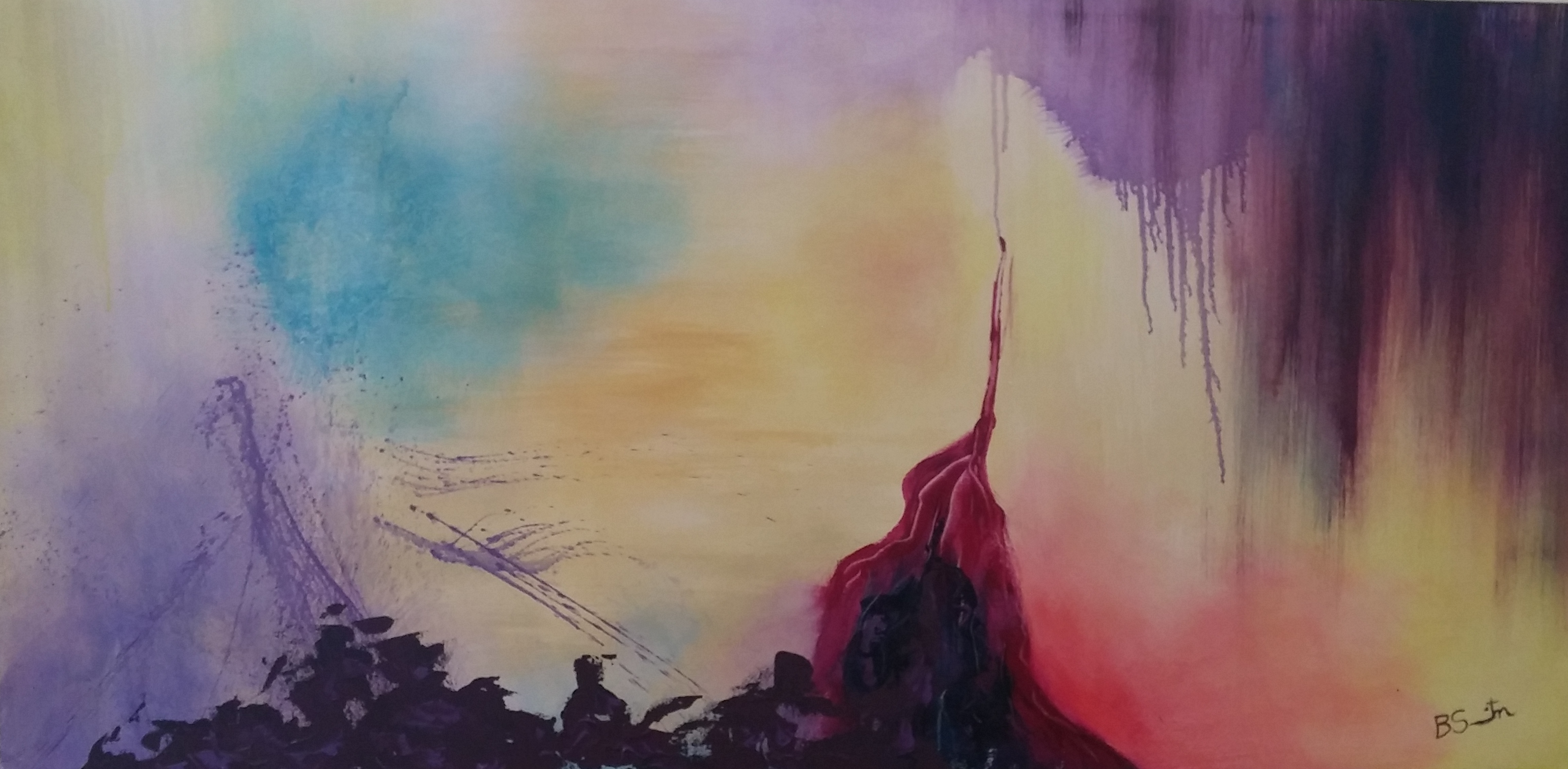 Stalagtites Abstract